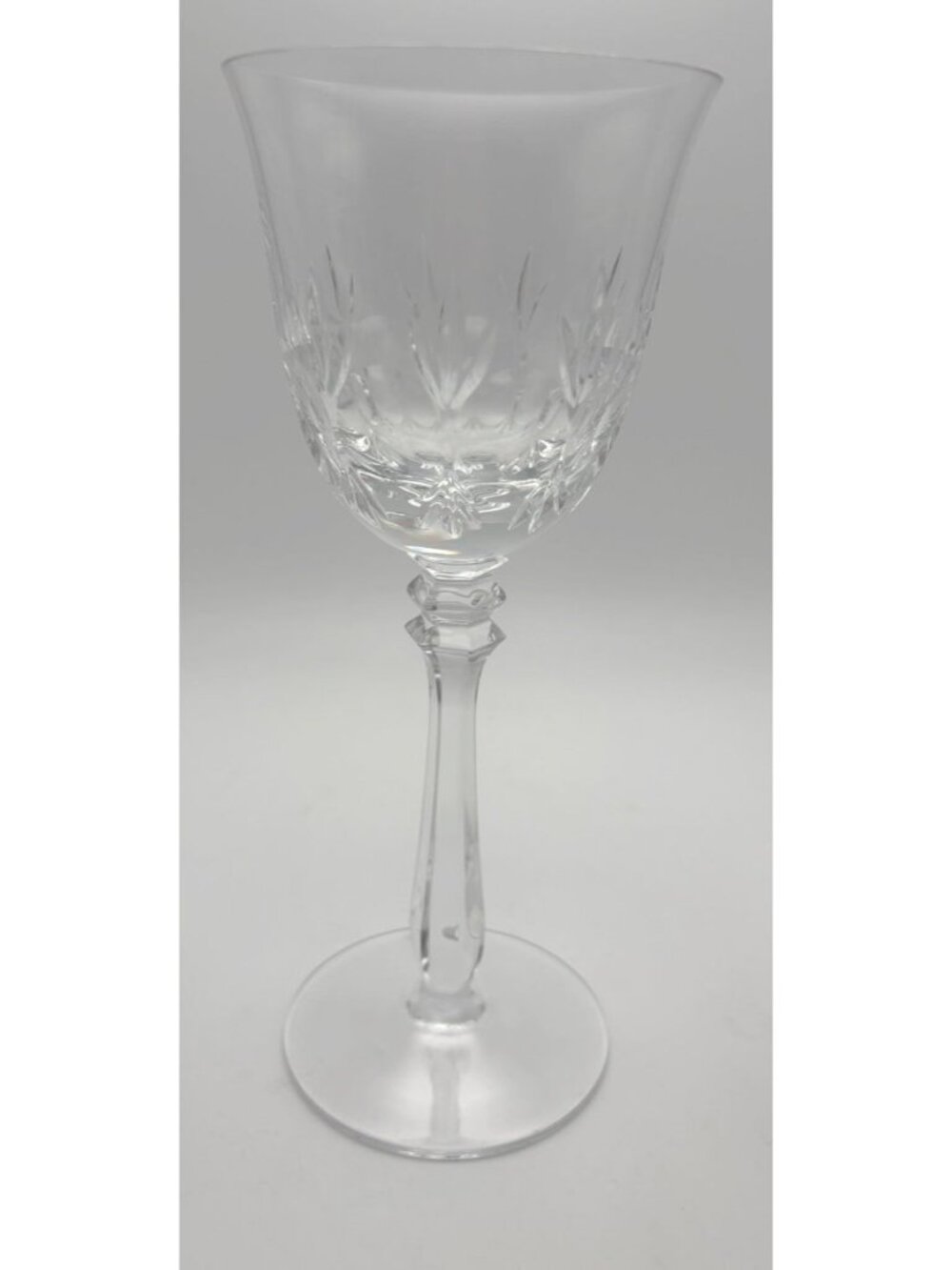 Set Of 4 - Mikasa Crystal Cameo Wine Goblets Glasses Glass Vtg 7.25” - Picture 9 of 10